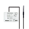 (GGBR) Tuya Smart Zigbee Switch with Temperature Sensor Passive Dry Contact Zigbee Relay Work with Home Assistant AC 85-250V. 