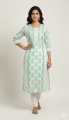 Ramal Women Floral Printed Woollen Kurta Set For Women. 