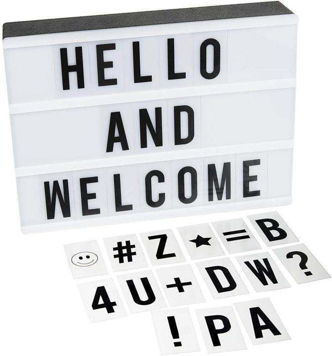 Cinematic%20Light%20Box%20With%20Letters%20-%20LED%20Light%20Box,%20Room%20Decor%20Sign,%20Marquee%20Light%20Up%20Sign%20-%20Personalized%20A4%20White%20LED%20Letter%20Box%20With%20Light%20Up%20Letters%20-%20Image%206