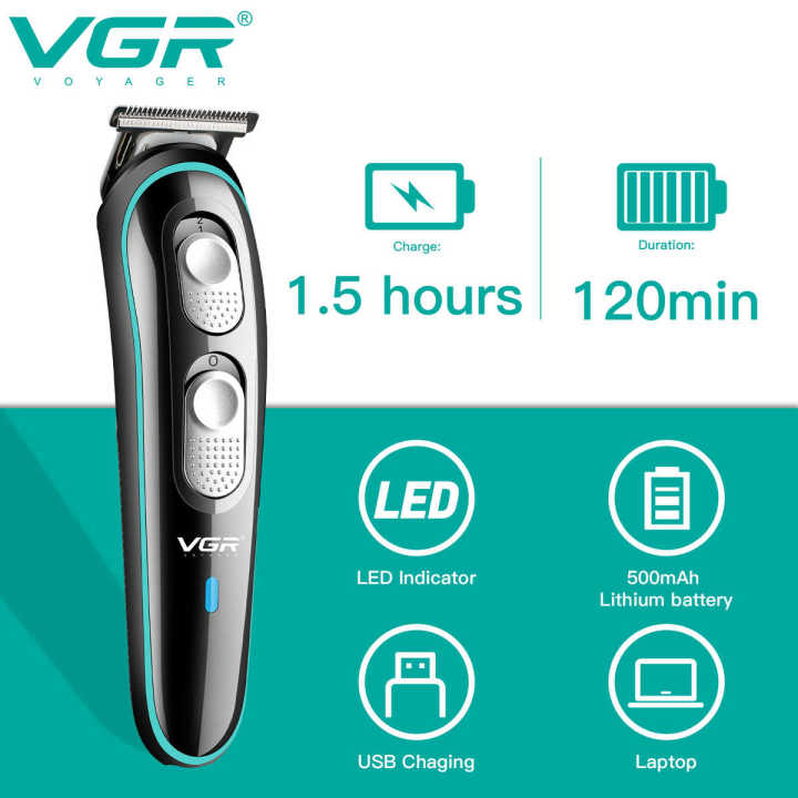 VGR%20V-055%20Professional%20Cordless%20Hair%20Trimmer%20&%20Shaver%20for%20Men%20%E2%80%93%20Waterproof%20T-Blade%20Beard%20&%20Hair%20Clipper%20%7C%20Rechargeable%20Grooming%20Kit%20with%20USB%20Fast%20Charging%20%7C%20Precision%20Trimmer%20for%20Men%20%7C%20Adjustable%20Length%20%7C%20Portable%20Electric%20Shaver%20%7C%20Lightweight%20-%20Image%208