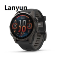 Lanyun Garmin Fenix 8 Sapphire AMOLED 51mm/47mm/43mm premium multisport 2025 GPS smartwatch with Dive Capability, Voice Features. 