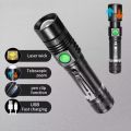 Portable LED Light Ultra Bright Flashlight Rechargeable 18650 Battery LED Torch Water Resistant Long Lasting Bicycle Light. 