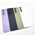 For Samsung Galaxy S21fe S21 FE 5G Housing Chassis Battery Back Cover Rear Door Panel Case With Camera Lens Repair Parts. 
