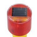 Professional Flash Super bright Signal Lamp Caution Light LED Solar Warning Light. 