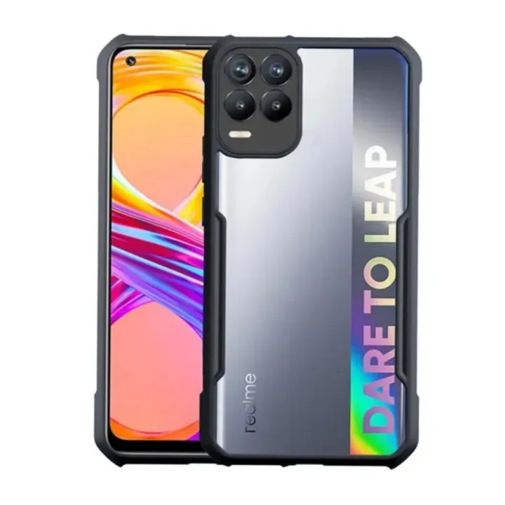 Realme%208%204G%20/Realme%208%20Pro%20Cover%20(Same%20Size-%20in%20Display%20Fingerprint%20Model)%20Clear%20Transparent%20Bumper%20Cover%20Case%20Non%20Yellowing%20-%20Image%206