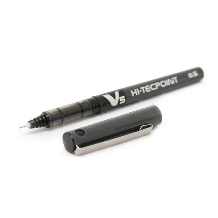 Pilot%20Black%20V5%20Hi-Techpoint%20Ball%20Pen%20Set%20Of%204%20-%20Image%203
