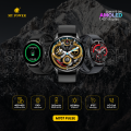 My Power 1.43" Amoled Display Smartwatch M707Pulse| Always On Screen| Bluetooth HD Calling | Health Tracking | IP67 Water resistant |1 Year Warranty.. 