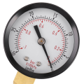JAERBEE 4X Pressure Gauge - 0 - -30inHg 0 - -1 Bar Mini Dial Air Pressure Gauge Barometer Meters Vacuum Gauge Dual Scale Dial. 