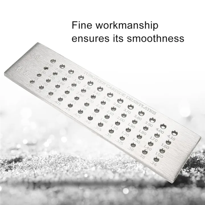 Nullmul%2052%20Round%20Holes%20Wire%20Draw%20Plate%200.26-4.10mm%20Tungsten%20Carbide%20Wire%20Drawplate%20for%20Jewelry%20Making%20-%20Image%205