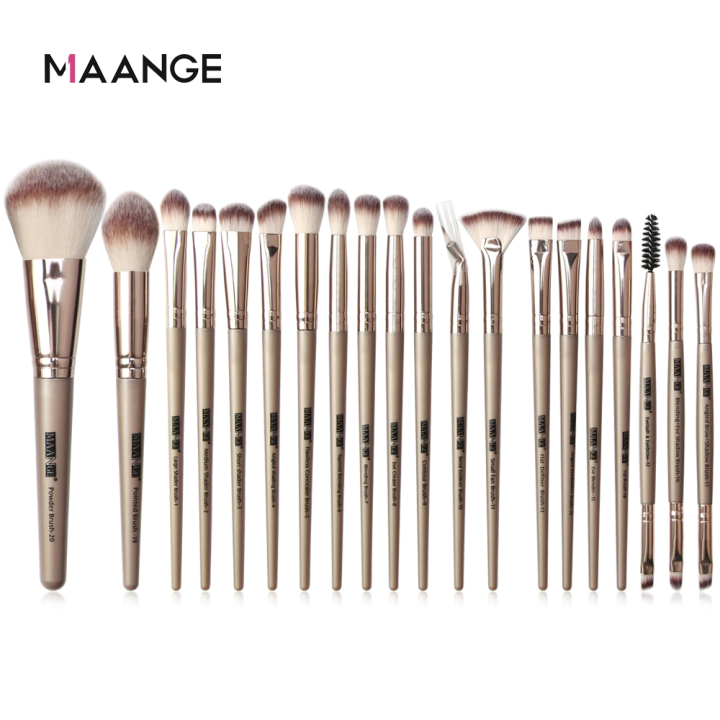 MAANGE%2020pcs%20Makeup%20Brushes%20Set%20Professional%20Eye%20Shadow%20Powder%20Foundation%20Brush%20Best%20Blending%20Concealer%20Cosmetic%20Tools%20with%20Bag%20-%20Image%204