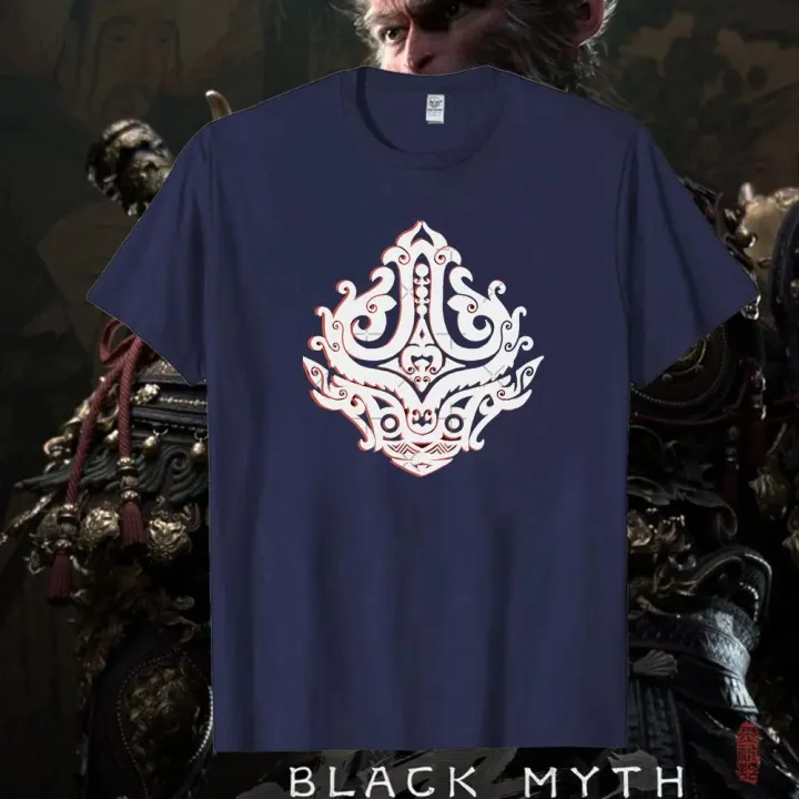 HOT%20Classic%20Black%20Myth%20Wukong%20Men's%20High%20Quality%20T-shirt%20Game%20Player%20Clothing%20Cotton%20Unisex%20Summer%20Streetwear%20Tops%20Camiseta%20Hombre%20-%20Image%206