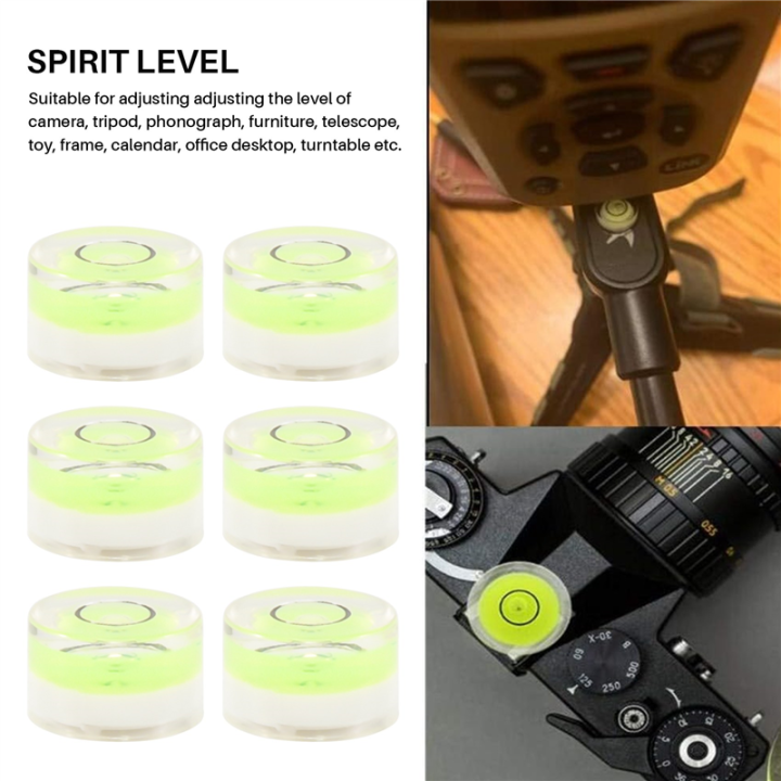 8Pcs Mini Circular Bubble Spirit Level Levels Inclinometers for ...