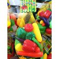 Vegetables Pretend Play Food Realistic Kitchen Playset for Kids (20 Pieces; Color: Multi). 