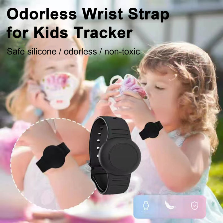 Waterproof%20Bracelet%20Soft%20Silicone%20Safe%20Comfortable%20to%20Wear%20Adjustable%20Strap%20GPS%20Tracker%20Protective%20Case%20for%20Airtag%20Wristband%20-%20Image%205
