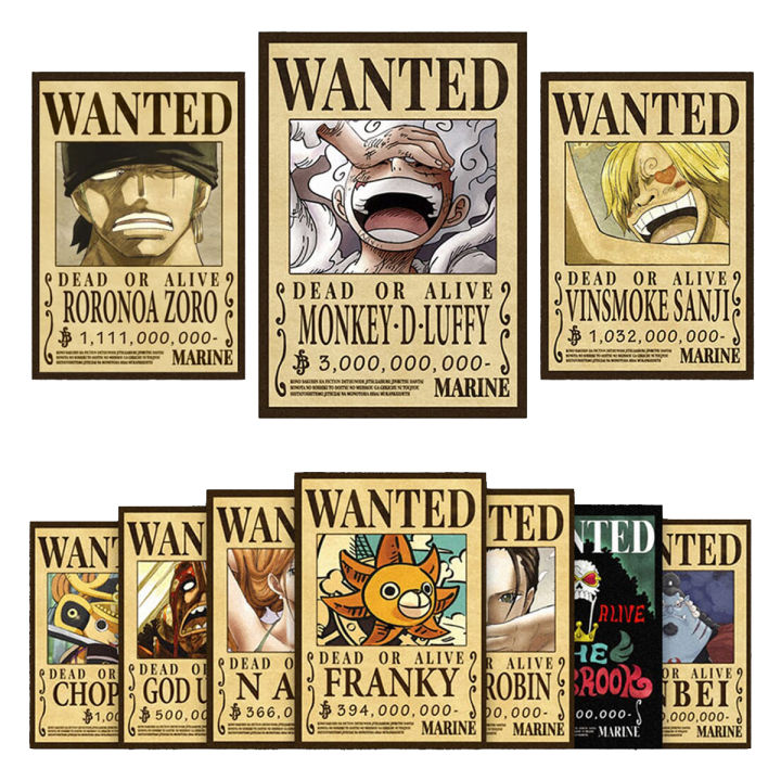 One%20Piece%20Anime%20Bounty%20Wanted%20Poster%20Of%2010%20Straw%20Hat%20Members%20(Premium%20Quality%20No%20Blurred%20Image)%20Luffy%20Straw%20Hat%20Pirate%20crew%20Wanted%20Poster%20Set%20-%20Image%203