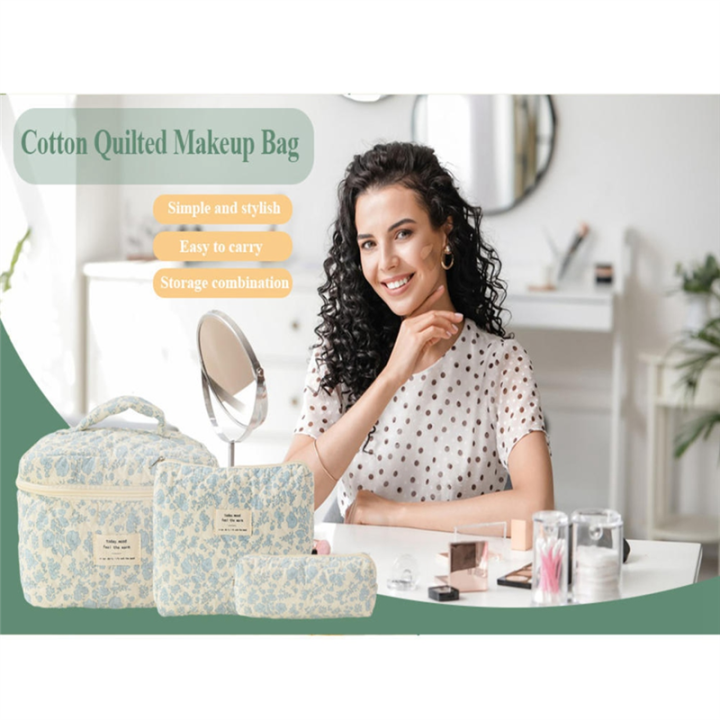 Large%20Capacity%20Makeup%20Bag%203%20Pcs%20Cotton%20Quilted%20Makeup%20Bag%20Aesthetic%20Floral%20Toiletry%20Bag%20for%20Women%20-%20Image%203