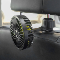 Car Cooling Fan, USB Backseat Auto Rear Seat Fan 3 Speed Vehicle Clip Fan for Car Vehicle Truck Van SUV RV Boat Bus. 