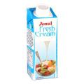 Amul Fresh Cream Tetra Pack, 250 ml ((Set of 2). 