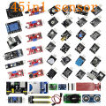 For arduino 45 in 1 Sensors Modules Starter Kit better than 37in1 sensor kit 37 in 1 Sensor Kit box UNO R3 MEGA2560. 