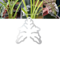 Turtle Shell Bamboo Clamp Set, Plant Stem Plastic Support,Flower-Shaped Green Plant Leaf Holder, Turtle Shell Bamboo A+B. 