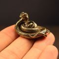 8 Styles Brass Metal Multitool Hand Bag Pendant Snake Shape Keychain Cobra Animal Keyring Key Ring Tool. 