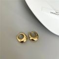 Enacolor Elegant Women Metal Geometry Irregular Earrings  for  Girls Jewelry Accessories. 