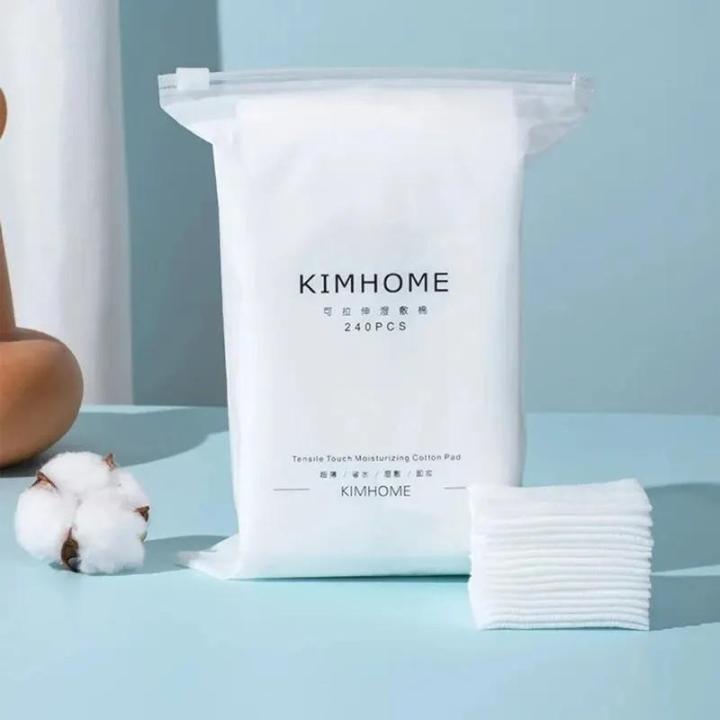 Zylon 240PCS Multi Functional Cotton Pad Wet Cotton Special Stretchable Thin Makeup Remover Cotton Toner Facial Mask Paper Soft and Sk