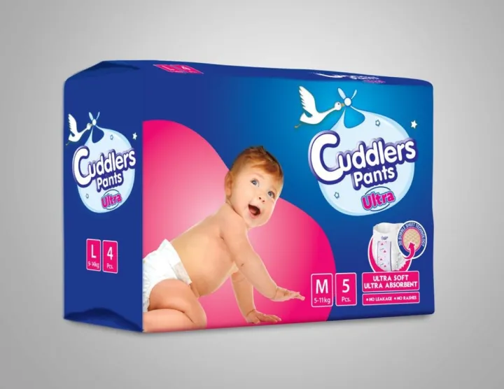 Cuddlers%20Diaper%20Medium%205%20Pcs%20(5-11%20kg)%20-%20Image%202