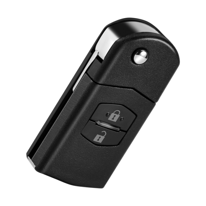 NAMUNY Black Replacement 2 Button Keyless Entry Remote Control Key Fob Clicker for 3 5 6