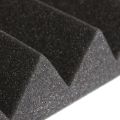 5pcs 30X30X5CM Studio Acoustic Foam Sound Absorption Treatment Panel Tile Wedge Black. 