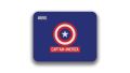 Marvel Captain America Printed Mouse Pad – Blue Superhero Computer & Laptop Mouse Pad. 