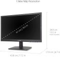ViewSonic VA1903H 19-Inch WXGA 1366x768p 16:9 Widescreen Monitor with Enhanced View Comfort, Custom ViewModes and HDMI for Home and Office, Black. 