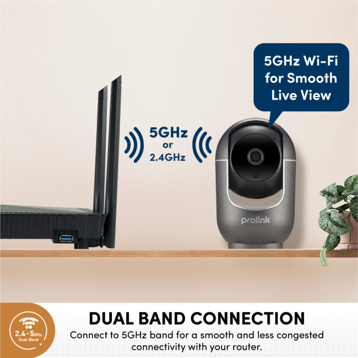 Prolink%20Dual%20Band%203MP%20Full%20HD%202304x1296px%20Home%20Security%20Wireless%20Wifi%20IP%20Camera%20Pan/Tilt/Zoom%20Motion%20Tracking%20&%20Detection%20Night%20Vision%20Ceiling%20Mount%20-%20DS-3105%20-%20Image%202