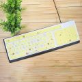 Full Coverage Computer Silicone Dustproof Protective Film Keyboard Cover Keypad Protector Skin for Desktop PC. 