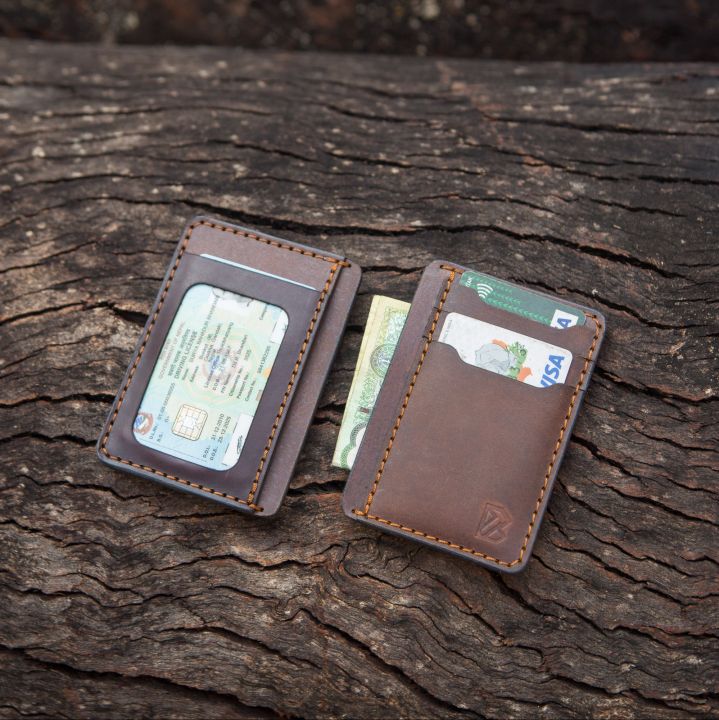 Baucha | Timeless Card Holder | Handcrafted Leather Wallet for Men