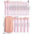Linman Maange 20pcs Travel Makeup Brushes Set Pro Kabuki Foundation ConceaLuxury ler Powder Blush Blending Face Eyeshadow Brush With Bag MAG52036F+SB. 