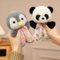 Kawaii Cartoon Bean Bag Animals Plush Doll Soft Fluffy Texture Decompression Stuffed Animals Otter Rabbit Decompression Bean Stuffed Toy Office Desk. 