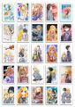 KYVOR Your Lie in April Anime Collectible Sticker Pack of 25pcs (10cm x 15cm). 