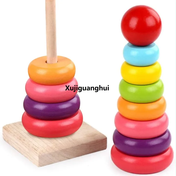 Xujiguanghui%20Melissa%20Doug%20Rainbow%20Stacker%20Wooden%20Ring%20Educational%20Toy%20-%20Wooden%20Rainbow%20Stacking%20Rings%20Baby%20Toy,%20Stacker%20Toys%20For%20Infants%20And%20Toddlers%20/colour%20and%20size%20recoginition%20-%20Image%202