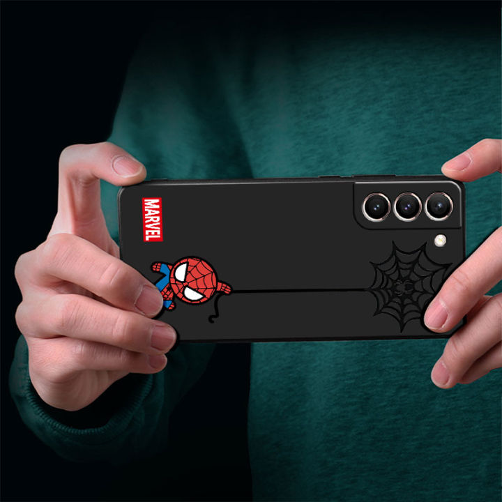 NEW%20Spiderman%20Marvel%20Cute%20Case%20For%20Samsung%20Galaxy%20S23%20Ultra%20S22%205G%20S21%20FE%20S20%20Plus%20S10%204G%20Note20%2010Lite%20Black%20Soft%20Phone%20Cover%20-%20Image%205
