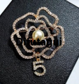 Difutagui Fashion brooches with cute thing small pin jacket sweater pin Original cardigan vintage pearl accessory with mini bag bottle brooch. 