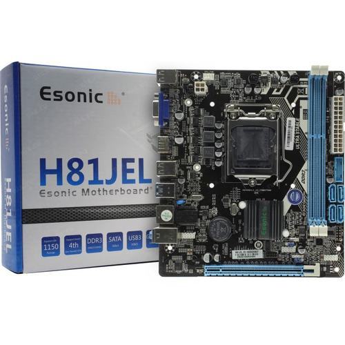 Esonic H81 JEL Motherboard for Intel 4th Gen Processor