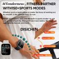 DISICHEN MTenderness Watch Smart Track GPS Bluetooth Sport + 1000mAh Men's SE Watch Smart Ultra2 Women's AMOLED Heart Rate 100 Call Waterproof Apple Portable. 