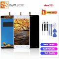 Ipartsexpert 5.0'' Original LCD For vivo Y51 LCD Touch Screen and Digitizer Assembly Replacement for vivo Y51(Black). 