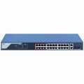Hikvsion DS-3E0524-E(B) (24 port Gigabit switch). 