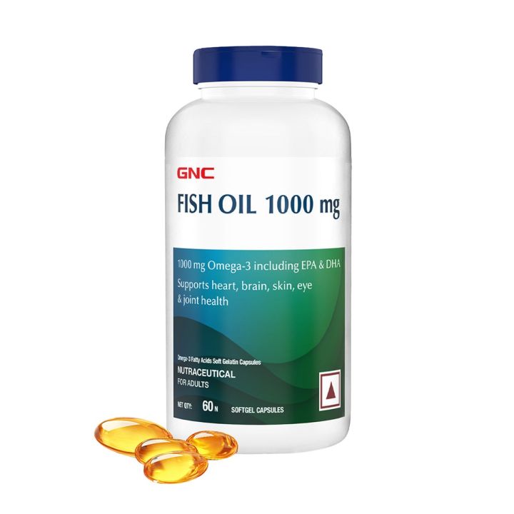 GNC Omega 3 Fish Oil 1000mg 45% Off Rs 998 at Daraz
