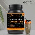 OSOAA 100% Whey Protein Powder 1kg Triple Chocolate for Men Women Rich Amino Acid Profile 24.5g Protein 14.7g EAA BCAA Glutamine 30 Serving. 