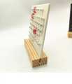 Desk Calendar with Wooden Base. 