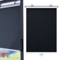 New Retractable Roller Blinds Suction Cup Portable Blackout Curtain Black Car Window Sun Visors Auto Truck. 