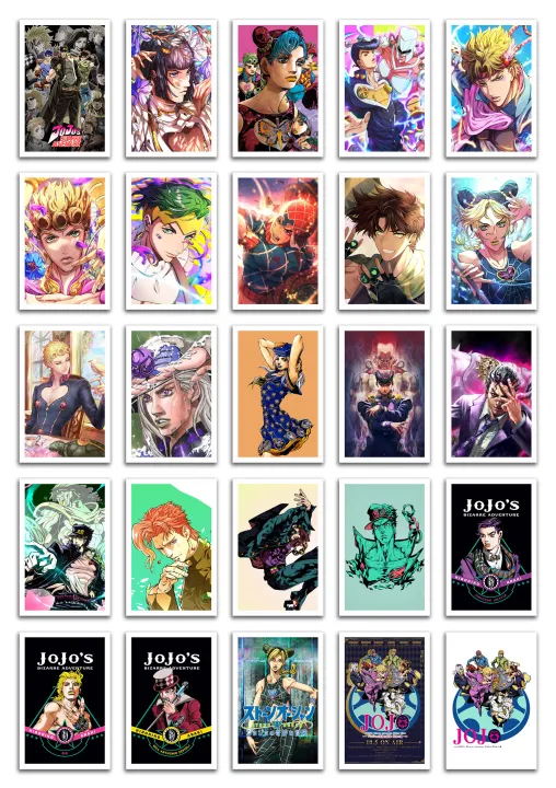 KYVOR%20Jojo's%20Bizarre%20Adventure%20Anime%20Collectible%20Sticker%20Pack%20of%2025pcs%20(9cm%20x%206cm)%20-%20Image%203